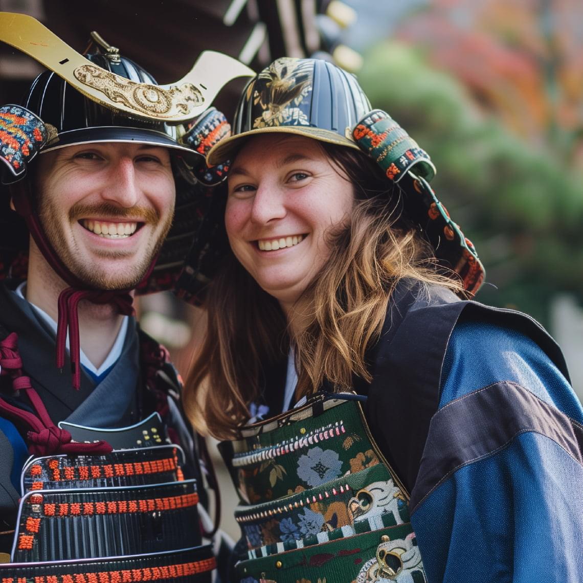 甲冑着用体験イメージ 写真